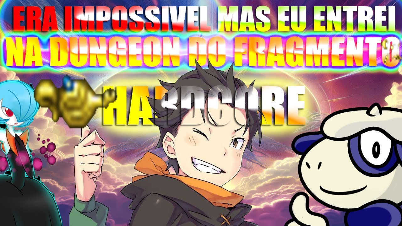 PXG - IMPOSSÍVEL EU CAI NA DUNGEON DOS FRAGMENTOS MAIS DE UMA VEZ!(HARDCORE ASCENDED #85)