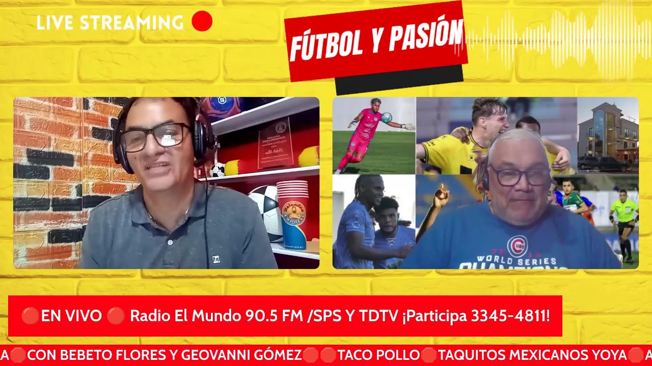 FÚTBOL Y PASIÓN CON BEBETO Y GEOVANNY GÓMEZ