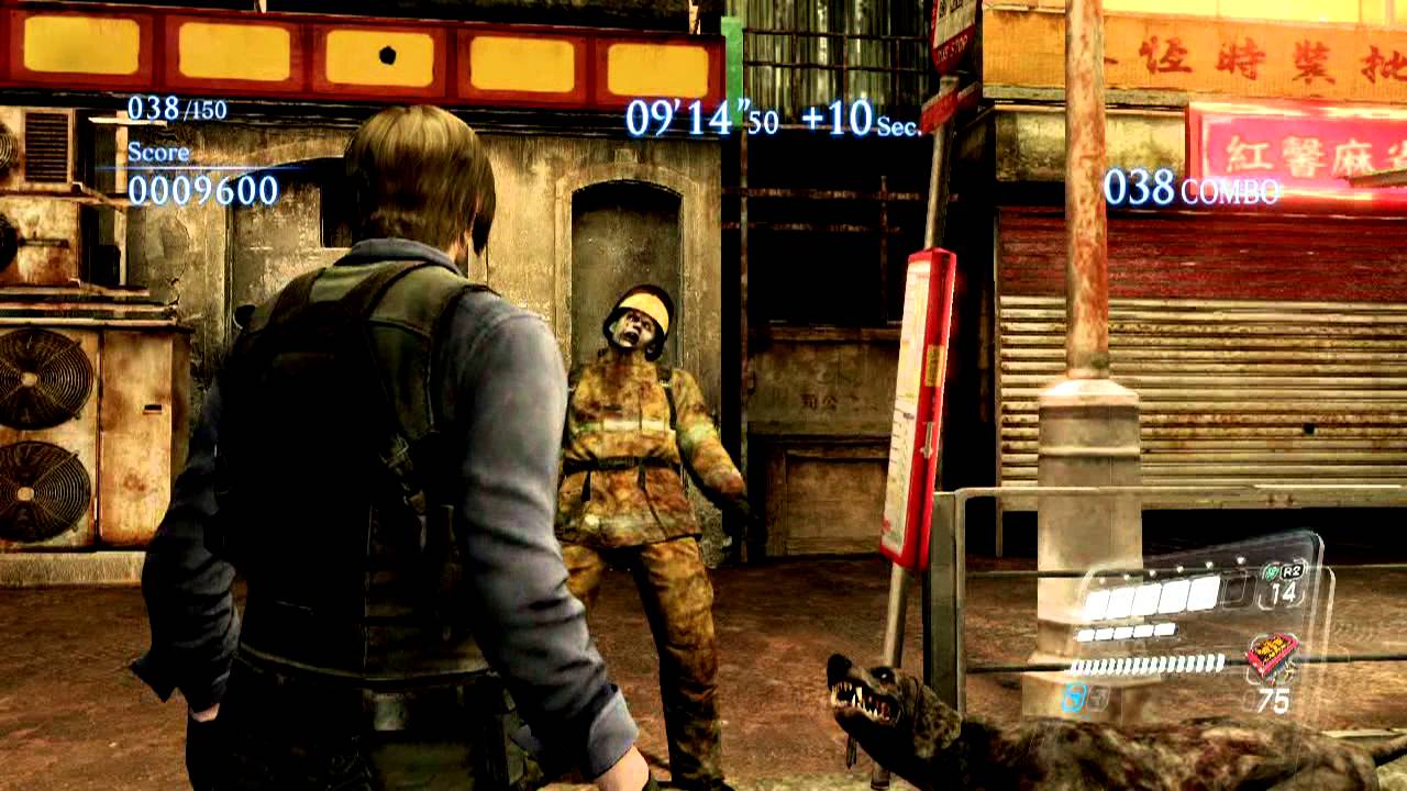 Resident Evil 6 The Mercenaries Urban Chaos Solo Leon 1233601