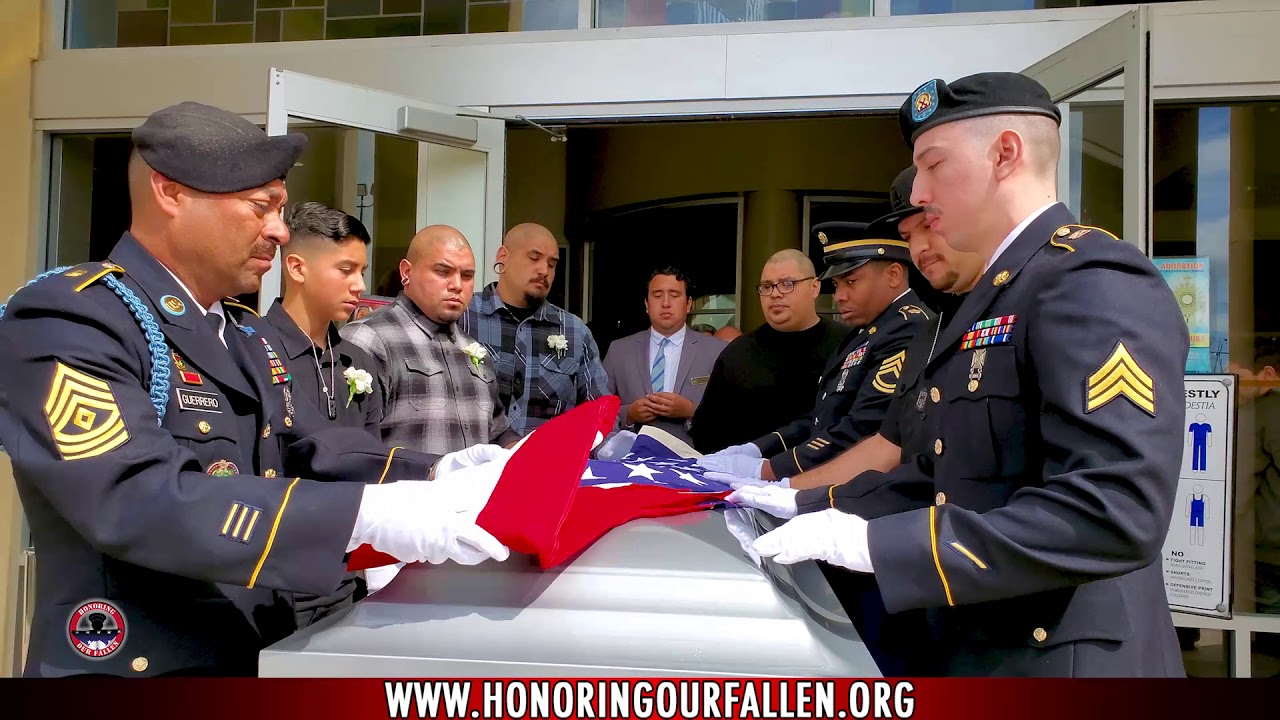 PV1 Nicholas Ross Angel Flight and Military Honors
