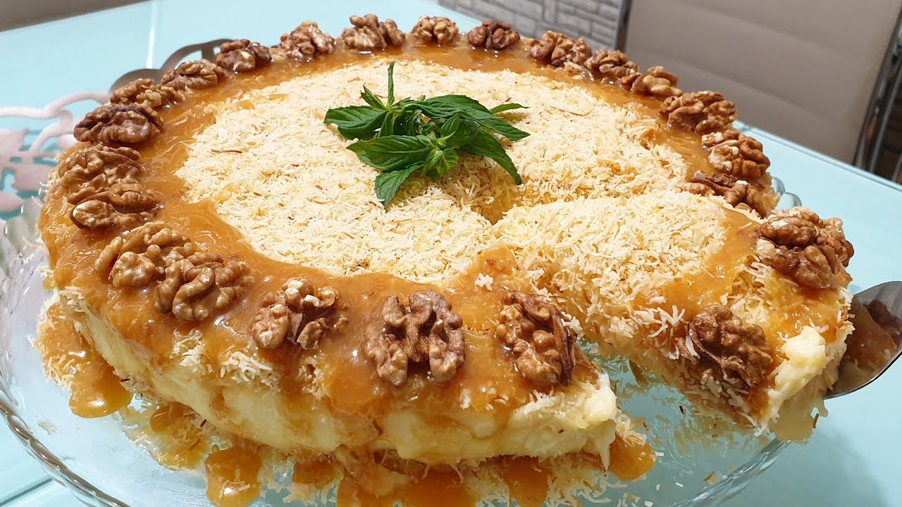 Ëmbëlsira me Krem dhe Kadaif që pregaditet për 10 min 👌 Ide perfekte per Bajram