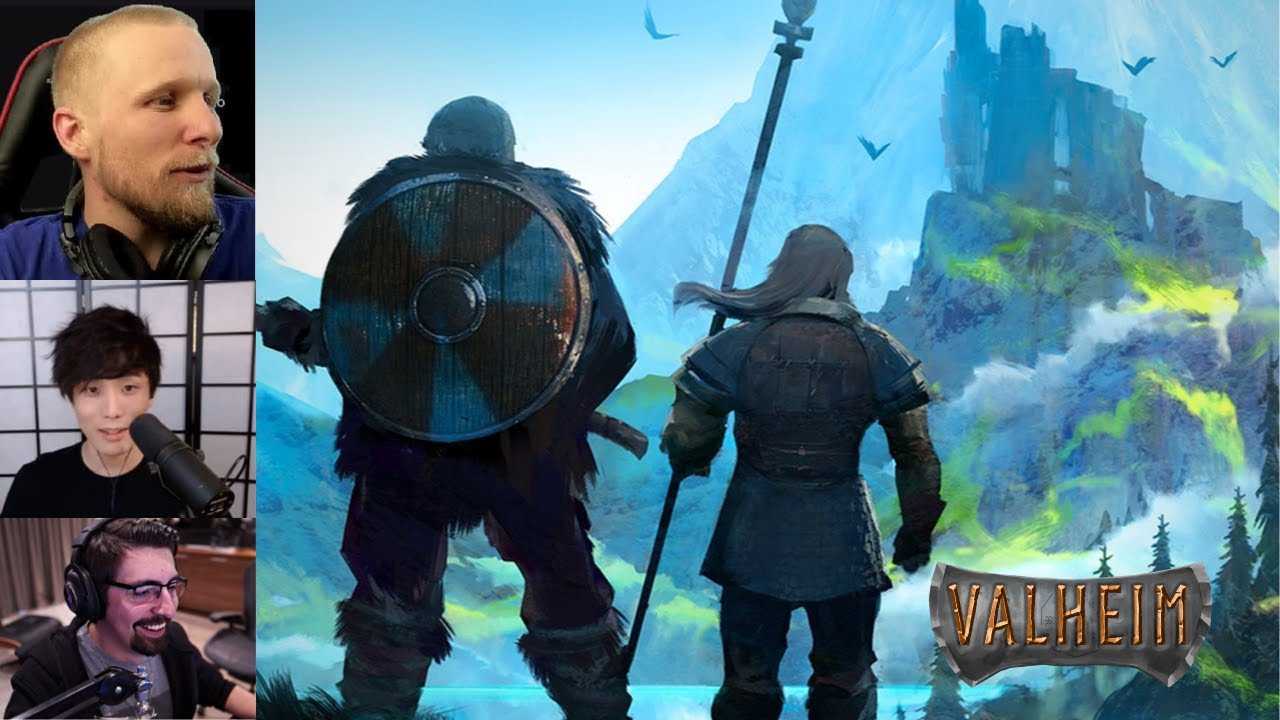 Streamers Reacts To Valheim || Valheim gameplay ||Valheim Funny Moments|| Valheim Game