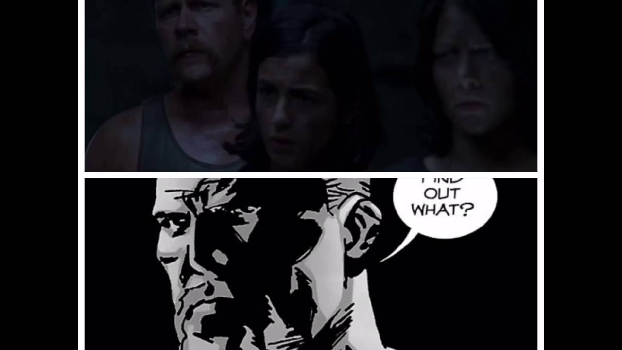 The Walking Dead: 4x16 They're Fucking With The Wrong People Scene Show To Comic Comparison