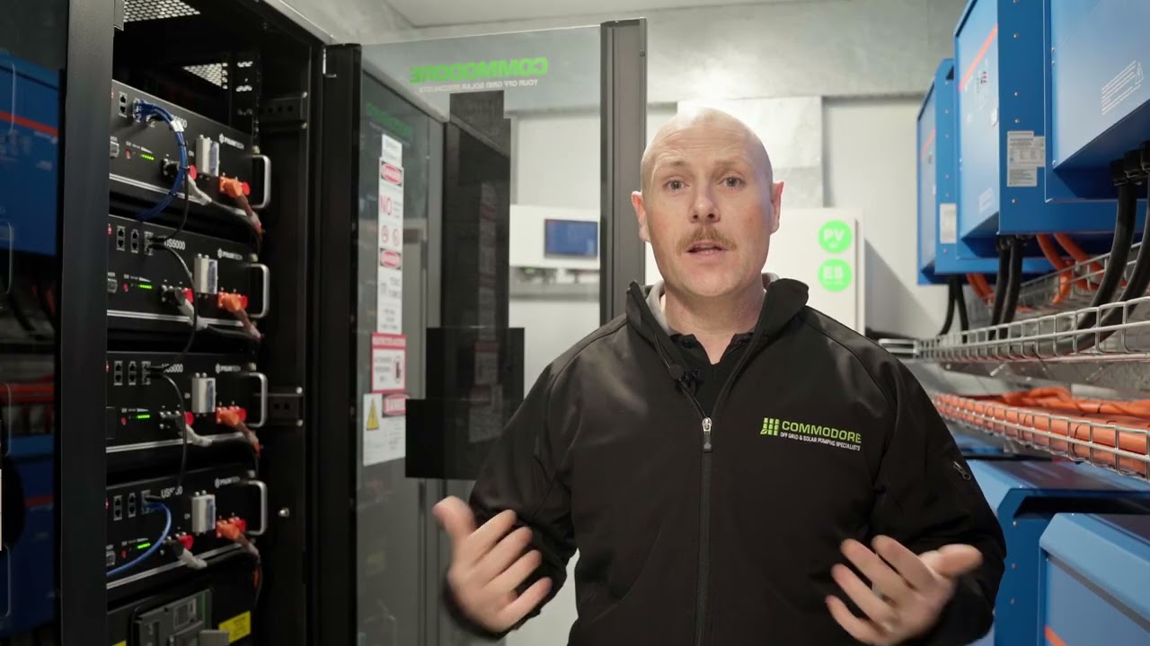 Rhino Hub Container: Hybrid Off-Grid Power for Mining & Remote Operations | Commodore Australia