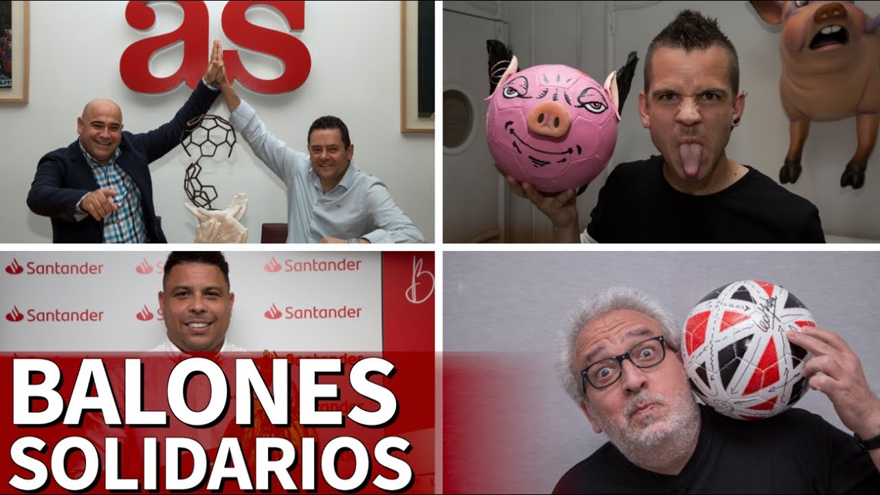 Subasta solidaria Santander: los balones por los que puedes pujar | Diario AS