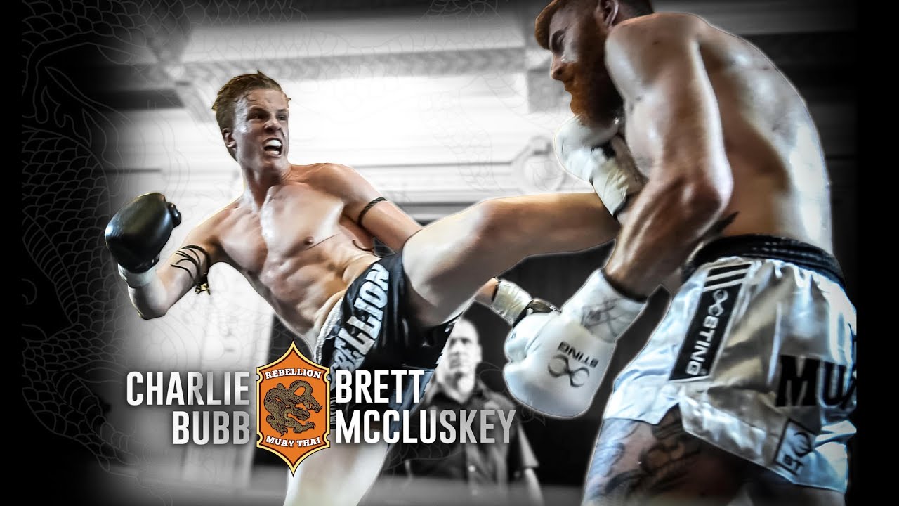 FULL FIGHT | Rebellion Muaythai 12: Brett McCluskey vs Charlie Bubb