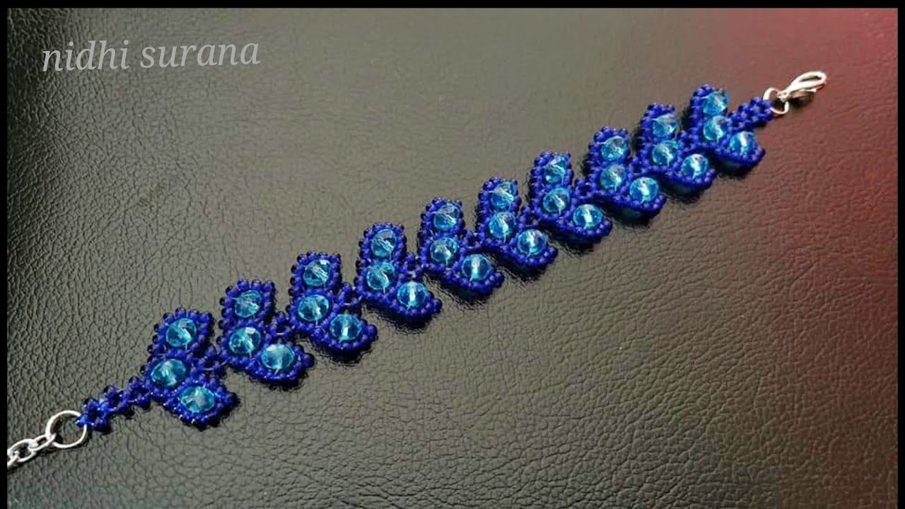 ⚜️Exotic Blue Bracelet/ Pulsera Tutorial diy