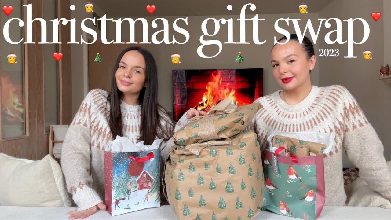 Christmas gift swap with my sister! 2023 - Zel and Ben