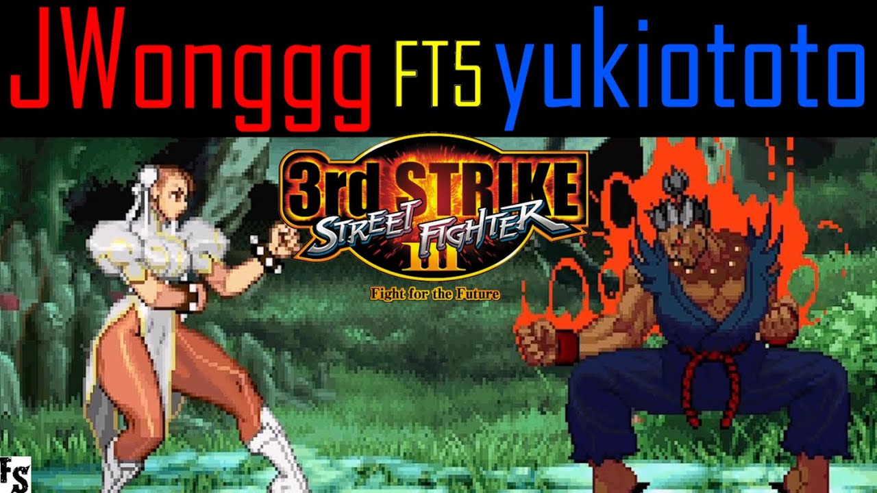 Street Fighter III: Third Strike - JWonggg [Chun-Li] vs yukiototo [Gouki] (Fightcade FT5)