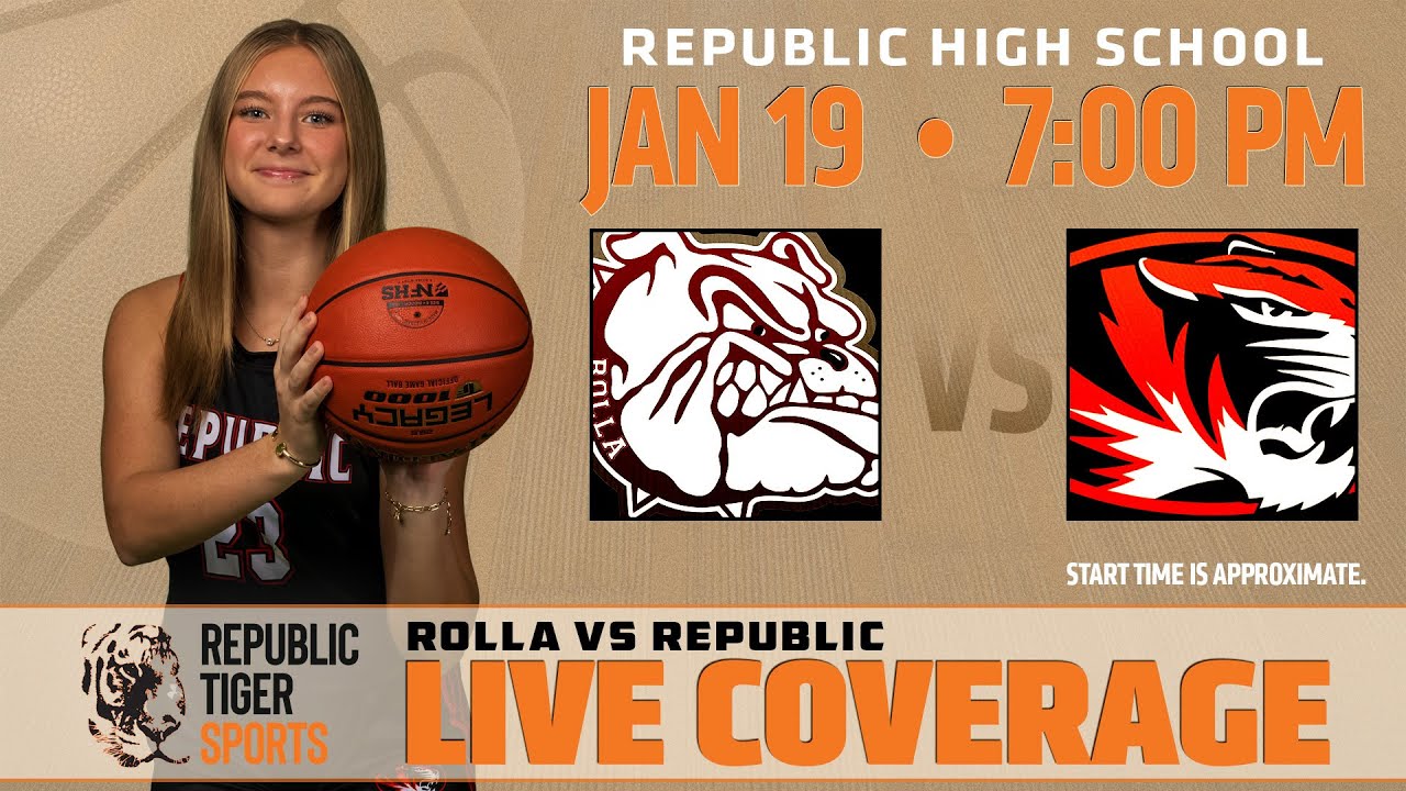 Girls Basketball - Rolla vs Republic