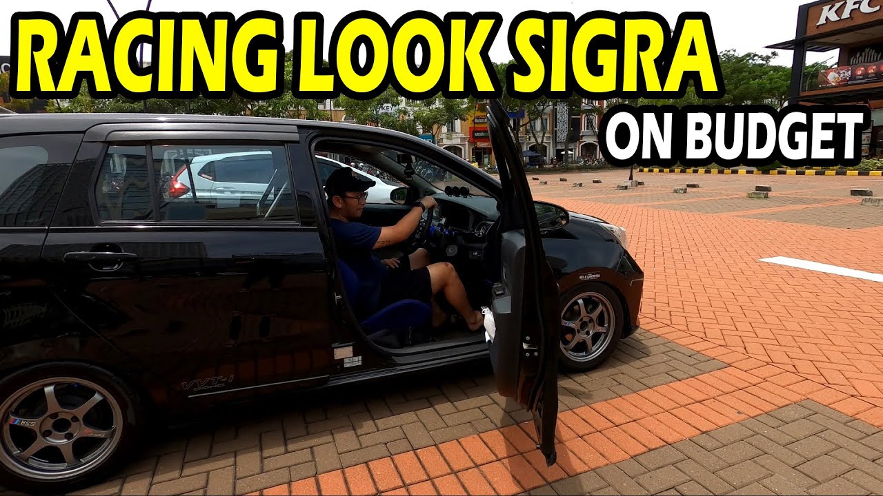 MODIFIKASI DAIHATSU SIGRA ON BUDGET | RACING LOOK | #98 #daihatsusigra #modifikasidaihatsusigra