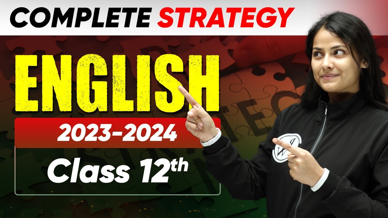 Class 12th English | Complete Strategy with best tips😎 | Commerce Wallah by PW