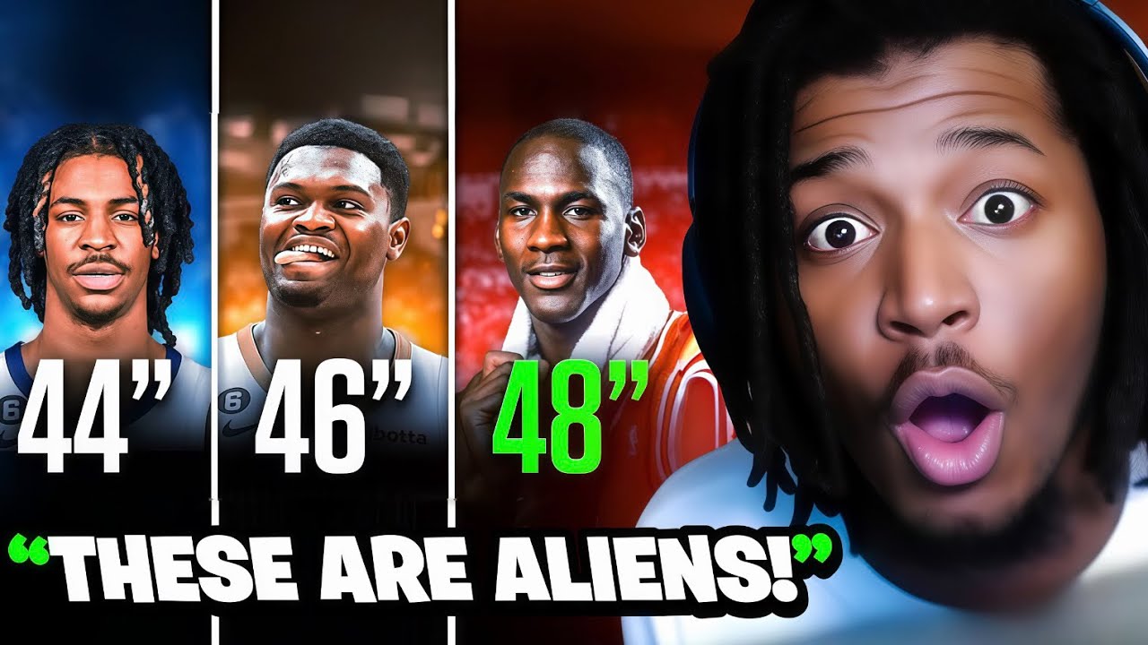 Gen Z Reacts To The Highest Vertical Jumps in NBA History Ranked