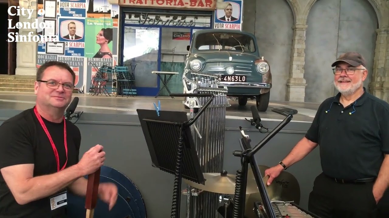 Percussion players Glyn Matthews and Jeremy Cornes about the role of percussion in opera