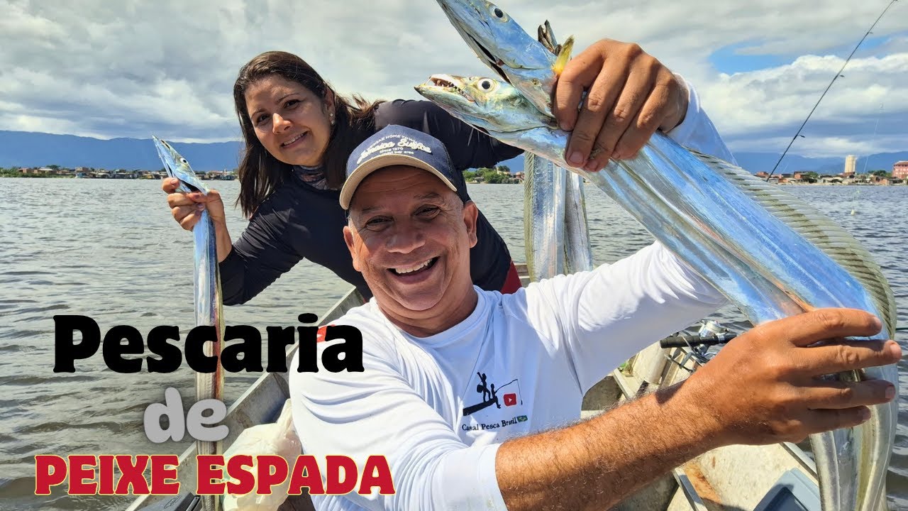 PESCARIA DE PEIXE ESPADA , ELAS ESTAVAM COM TUDO.