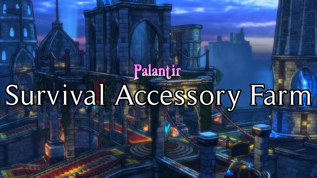 Dungeon Defenders - Palantir Survival Accessory Farm