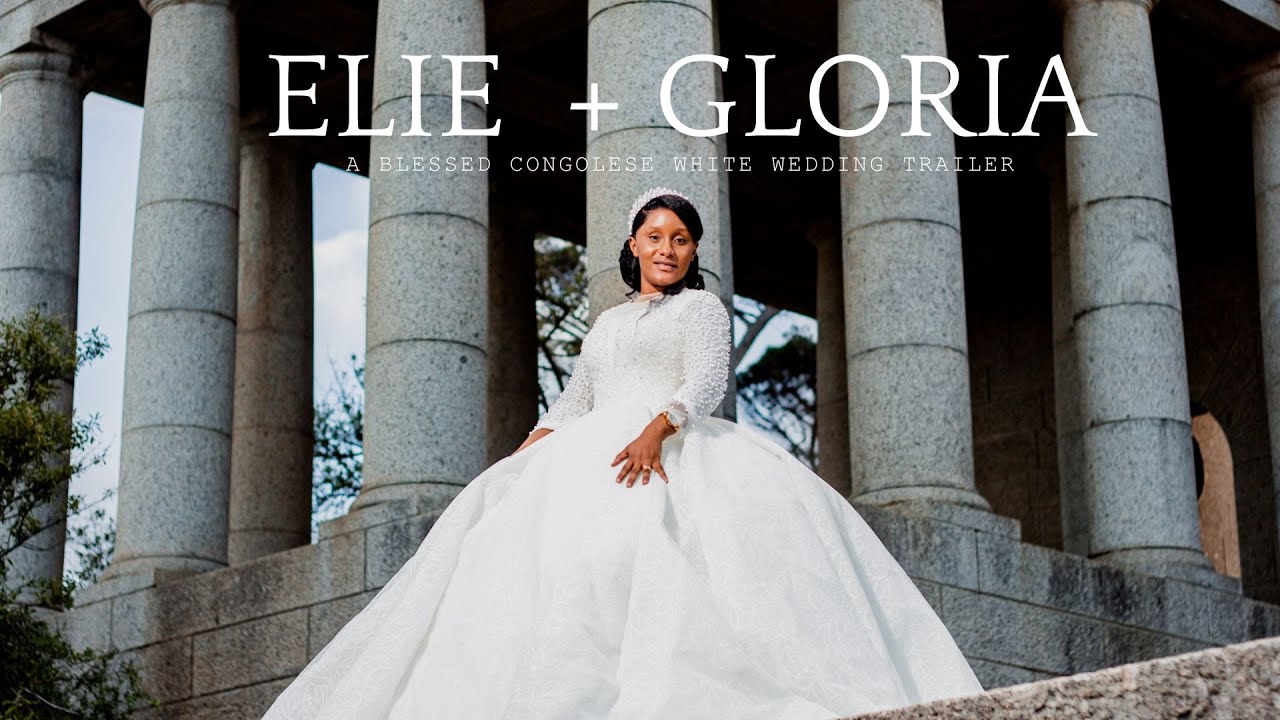 A BEAUTIFUL CONGOLESE WHITE WEDDING FILM 2024