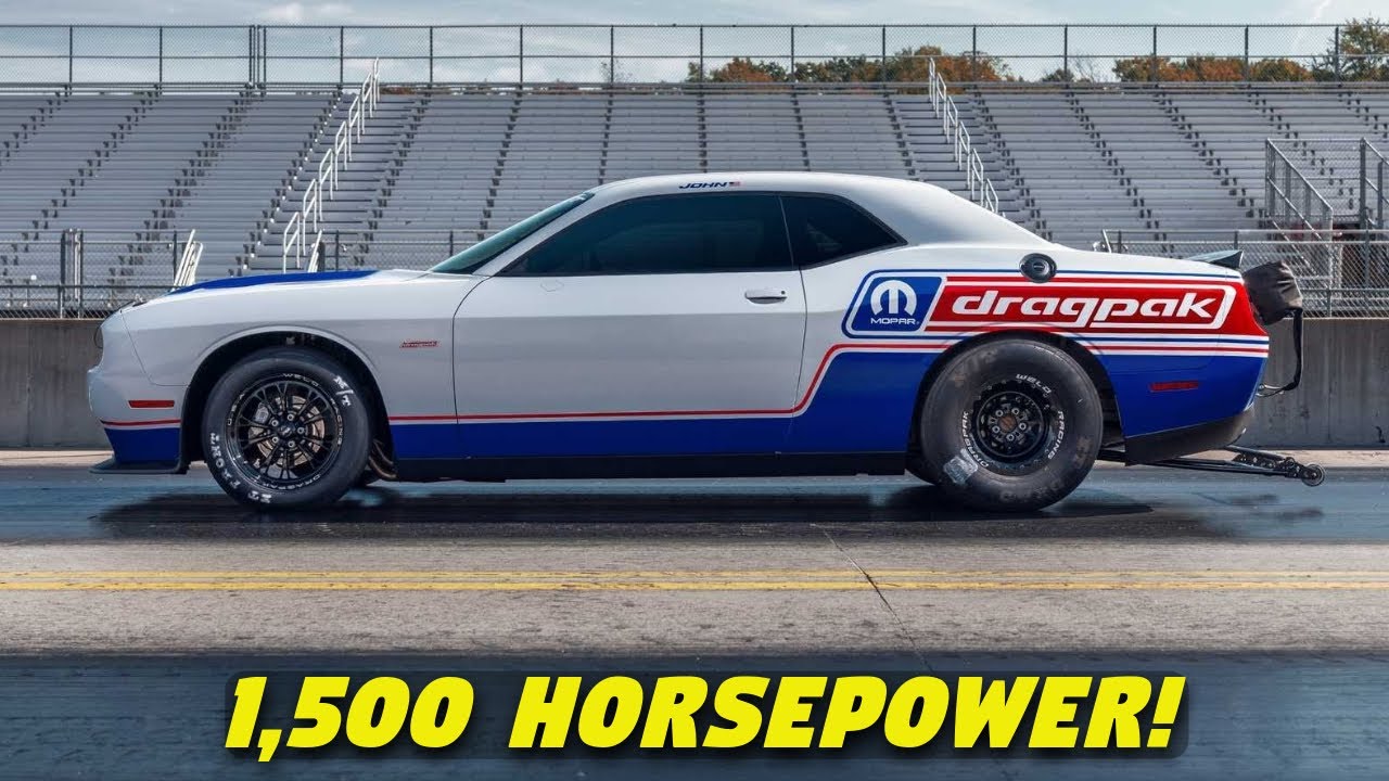 2020 Dodge Challenger Drag Pak Released @ SEMA Show - Supercharged 354 Hemi + ALL DETAILS
