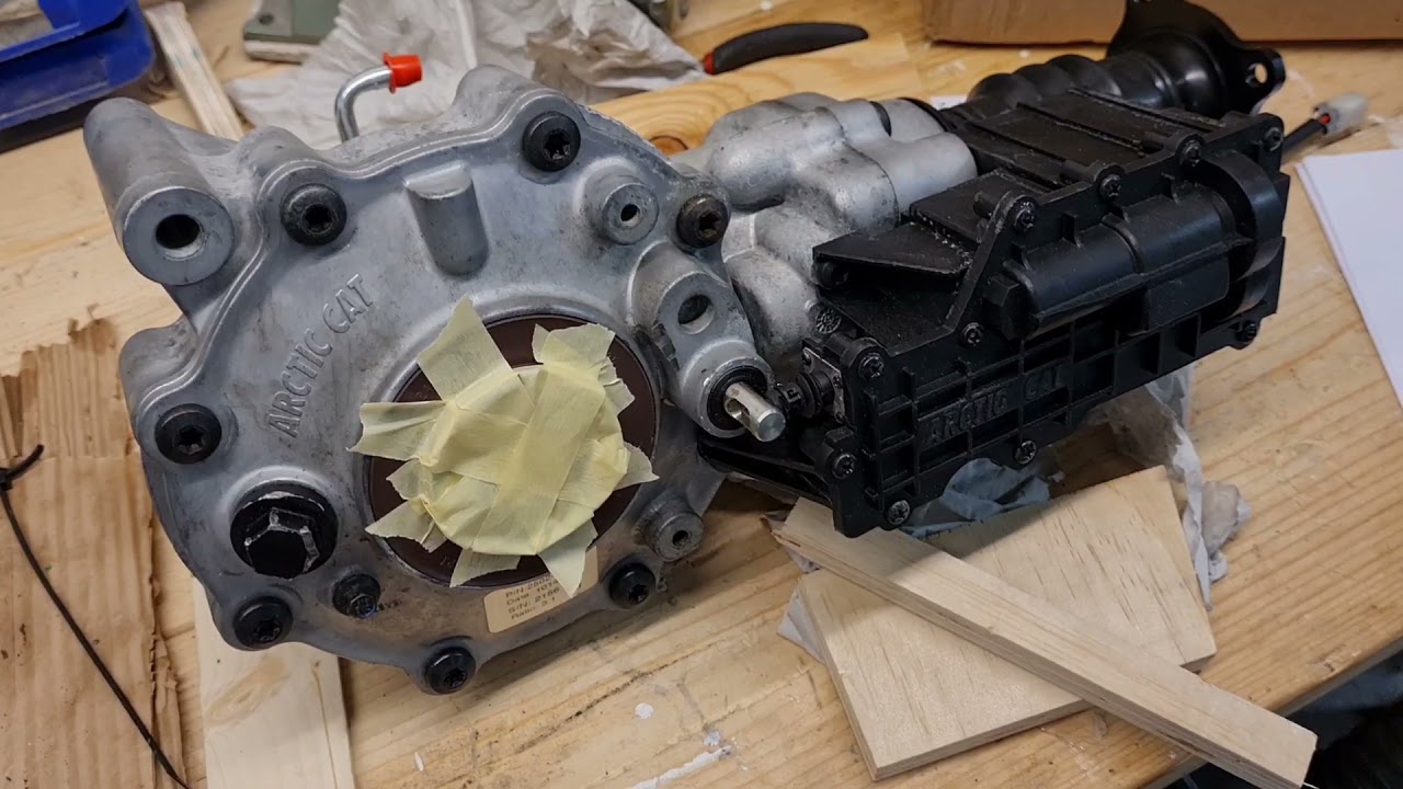 Rear Gear Case Swap - Arctic Cat Bonanza