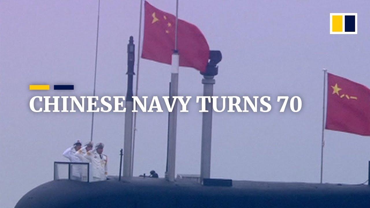 China’s navy celebrates 70th anniversary