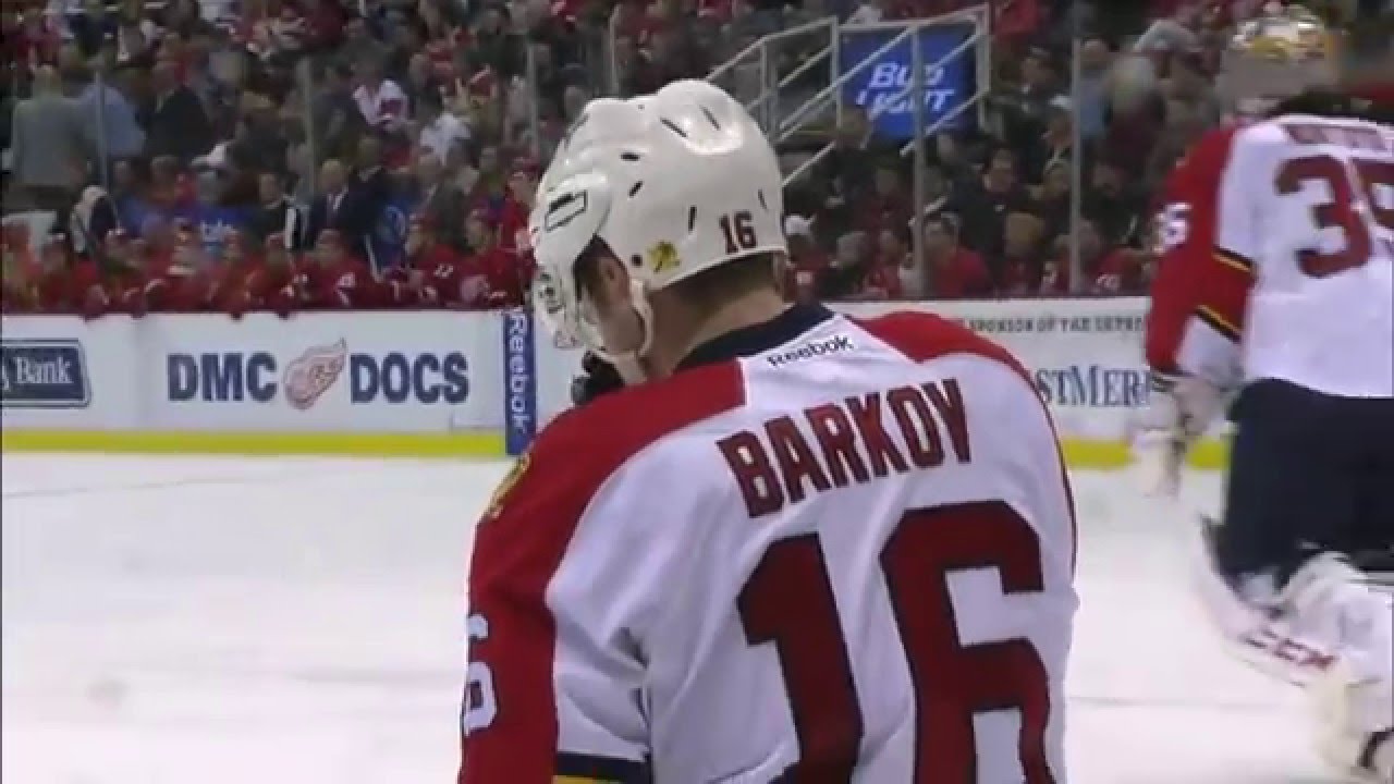 Gotta See It: Abdelkader's hit leaves Barkov staggering
