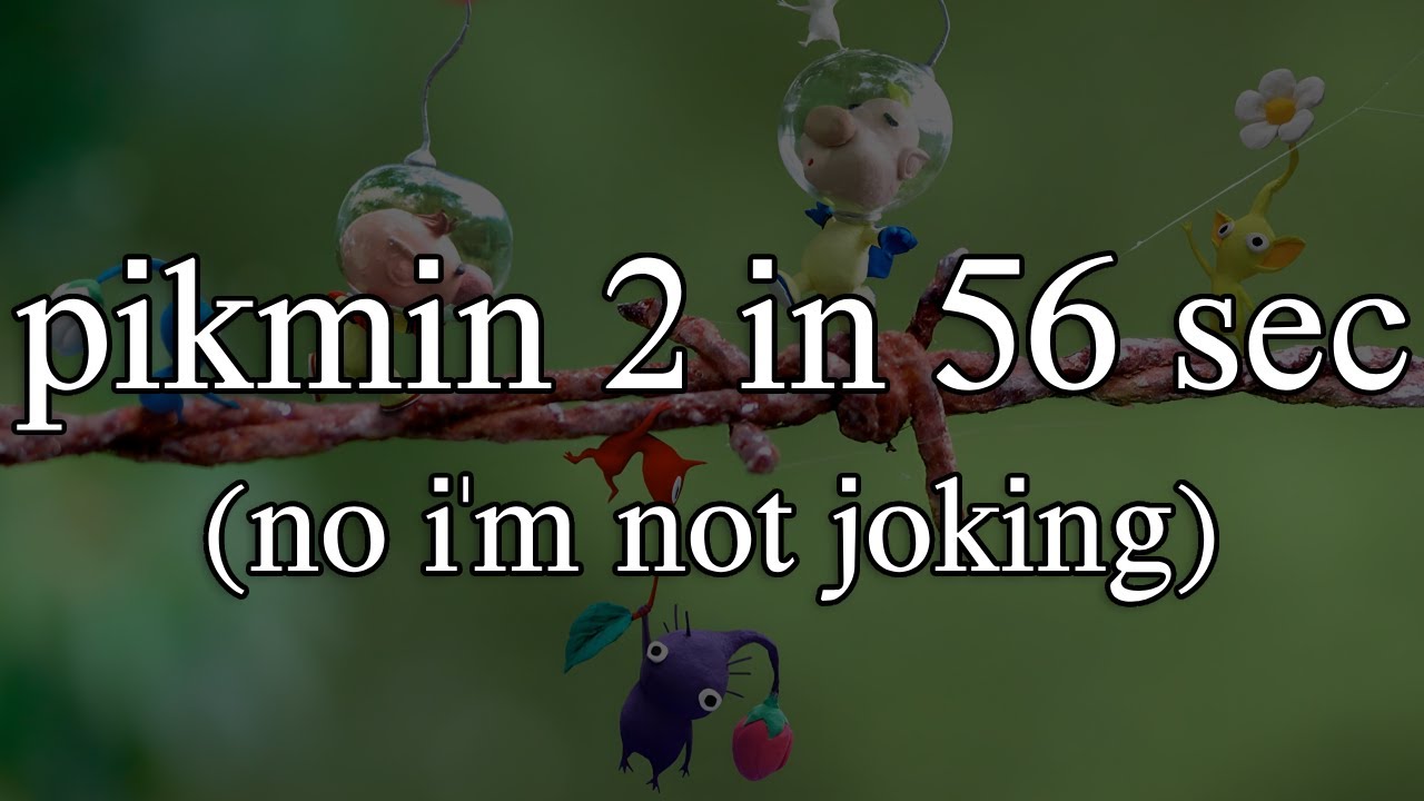 Which Pikmin Game Can You Softlock the Fastest?