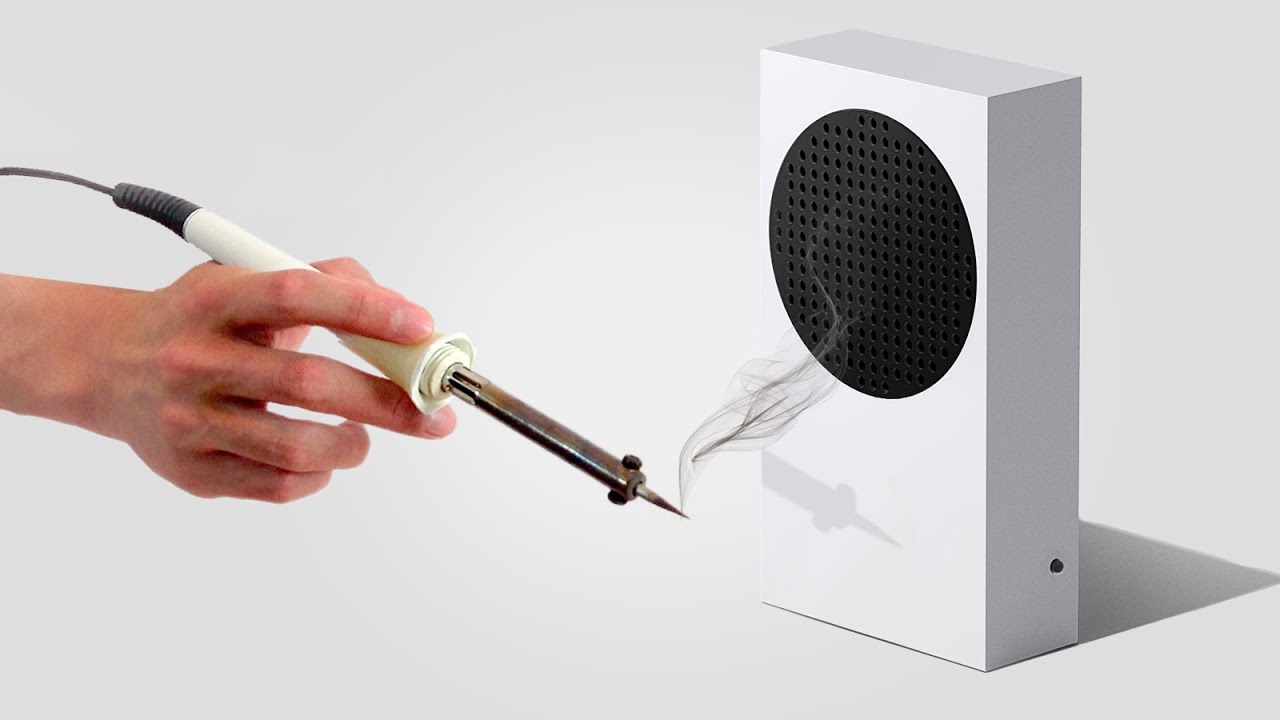 Xbox Series S Air Purifier / Fume Extractor for Soldering