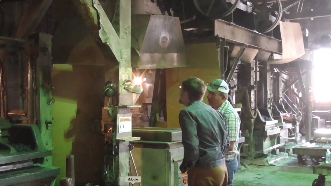Visit to a Victorian pressed tin factory that's been in continuous operation since the 19th-century