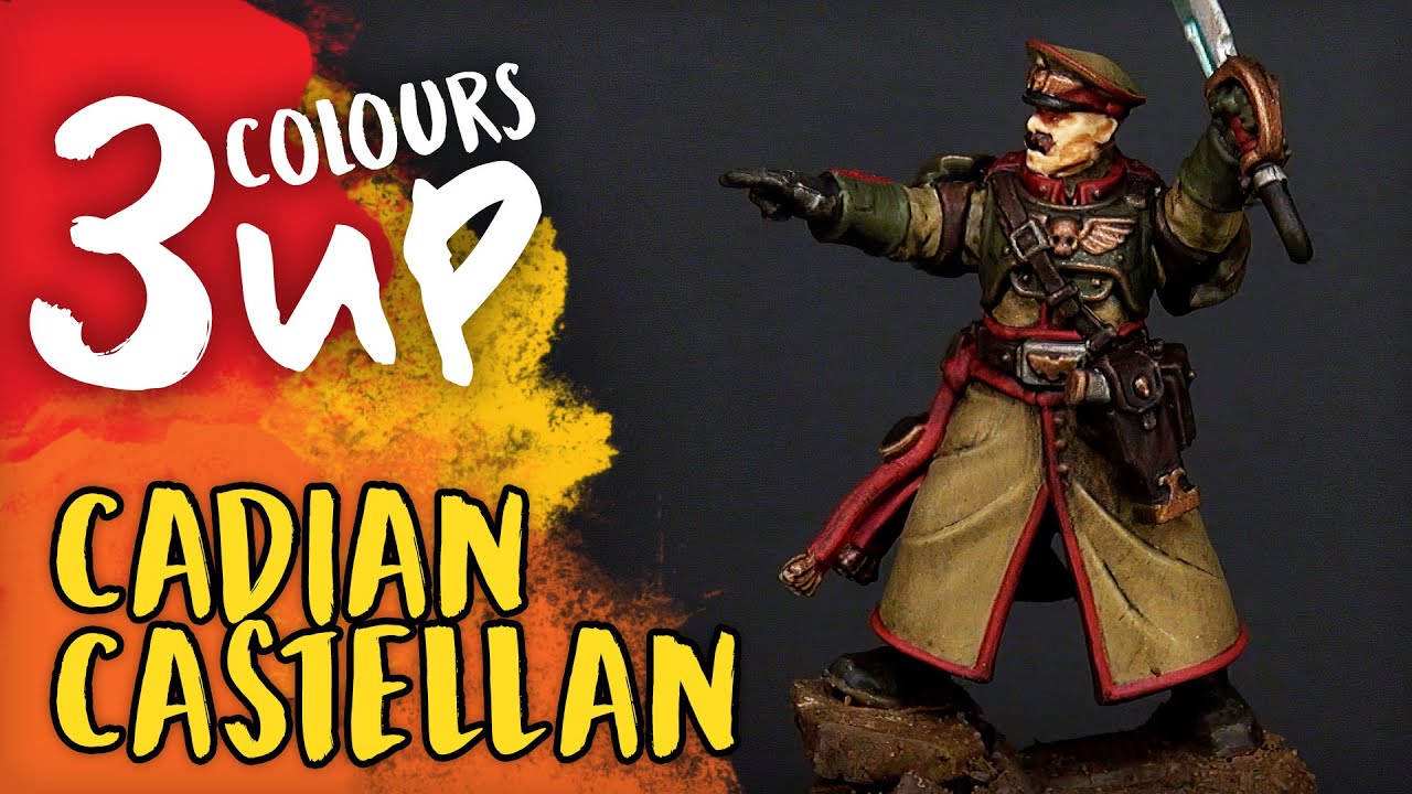 Cadian Castellan Astra Militarum Painting Tutorial | Warhammer 40,000