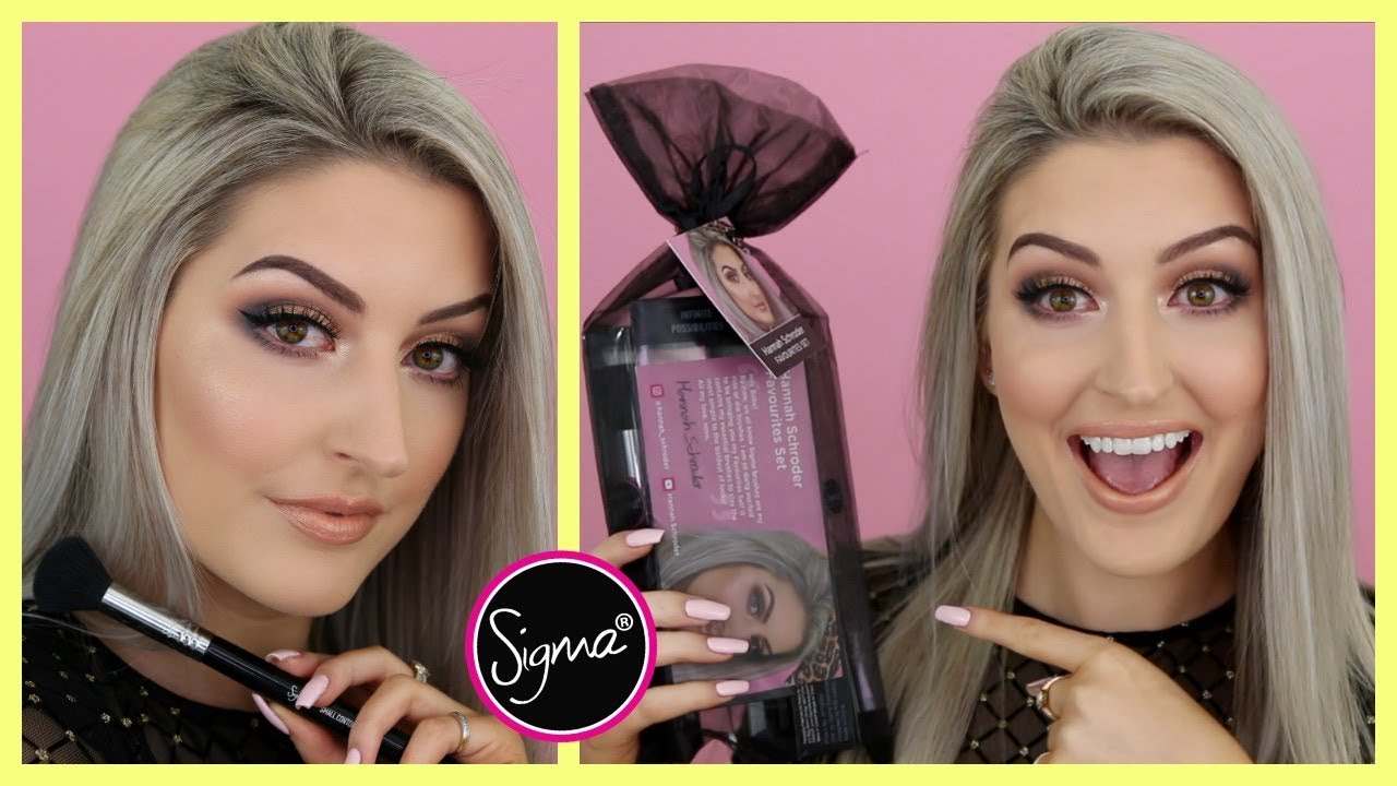 HANNAH SCHRODER X SIGMA FAVOURITES BRUSH SET!