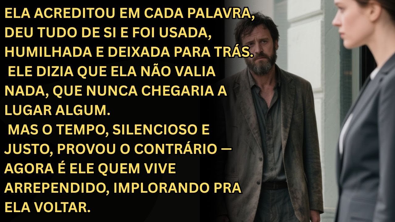 Ele Me Usou, Me Desprezou e Disse Que Eu Não Servia Pra Nada — Hoje Implora Pra Eu Voltar