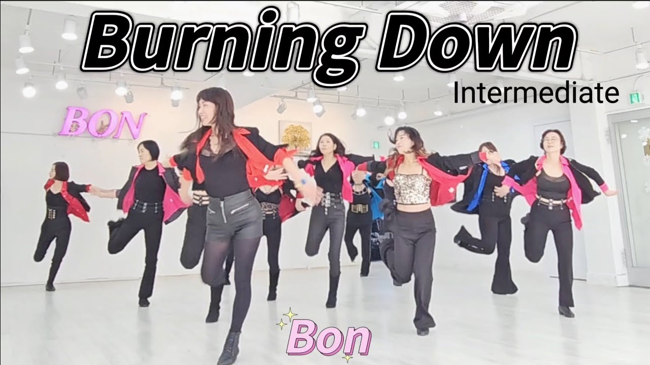 Burning Down - Line Dance (Intermediate) 월화목11:30