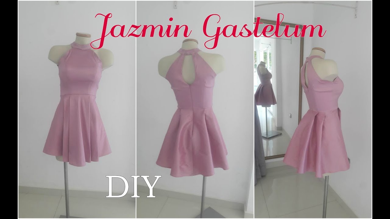 Como Hacer un Vestido Halter 2019  Jazmin Gastelum