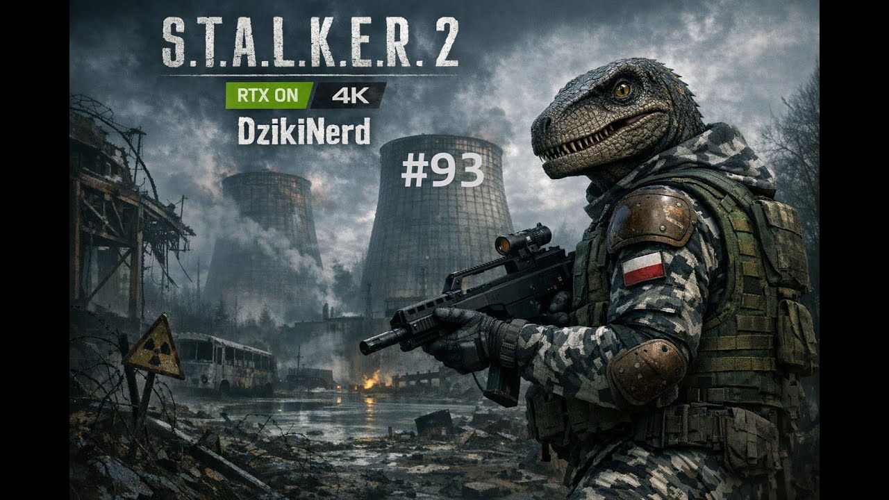 ☢️STALKER 2 PL #93 ✅Ojciec Walerian i jego skrytka✅ | Łączone magazynki Dniepro (Chłodnie Kominowe)