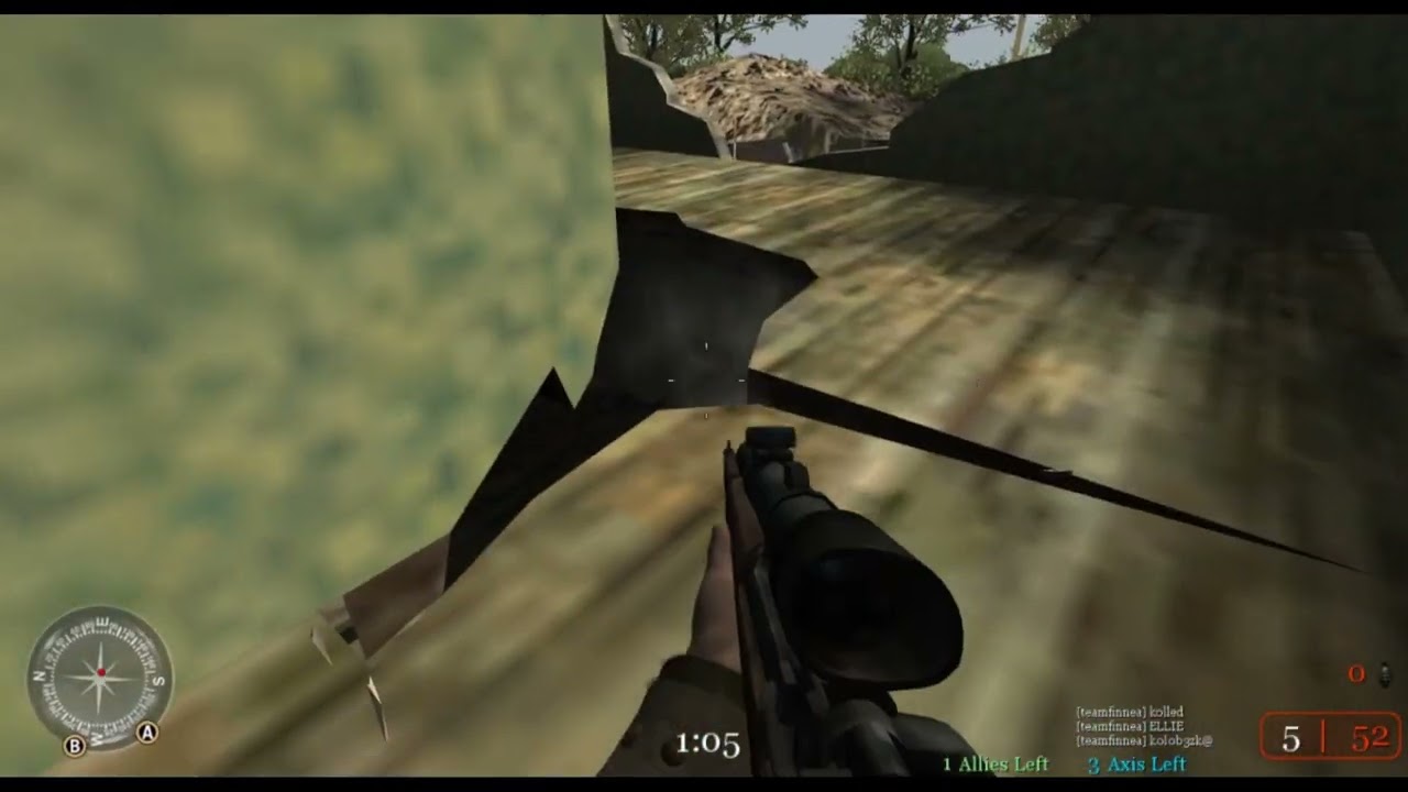 Cod2  Ozzy vs. TeamFinnae 1v4 . @FPSChallenge
