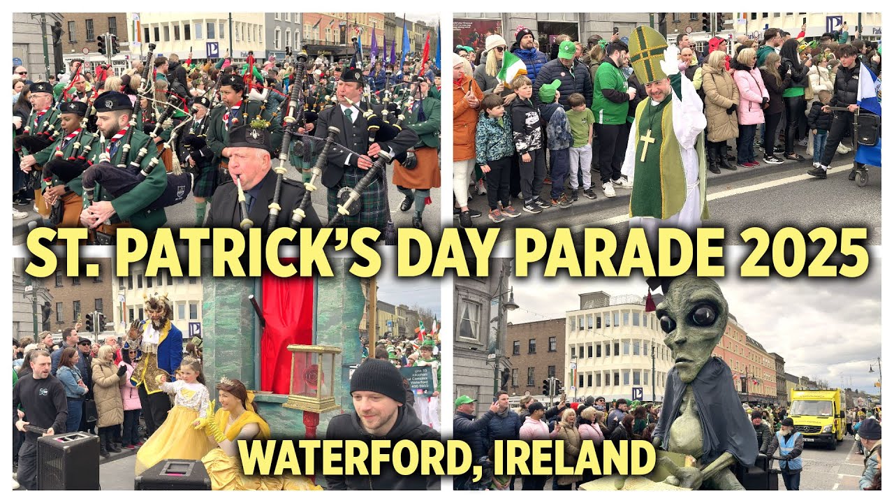 St. Patrick's Day Parade 2025, Waterford, Ireland - 17/03/2025