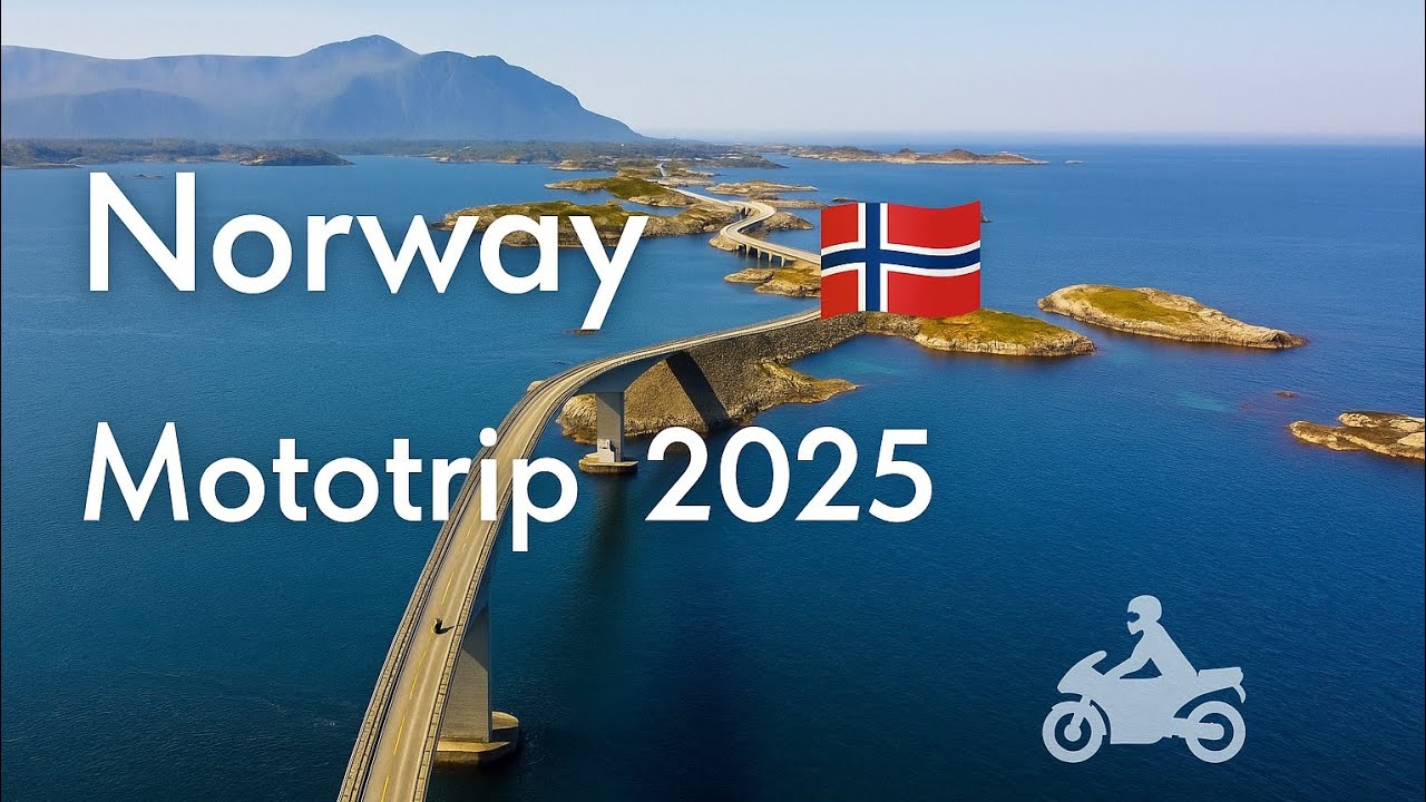 Norsko na motorce 🇳🇴 – Atlantic Ocean Road až po Arctic Circle | Mototrip 2025