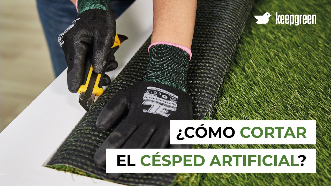 &iquest;C&oacute;mo cortar el c&eacute;sped artificial? [Tutorial de instalaci&oacute;n]
