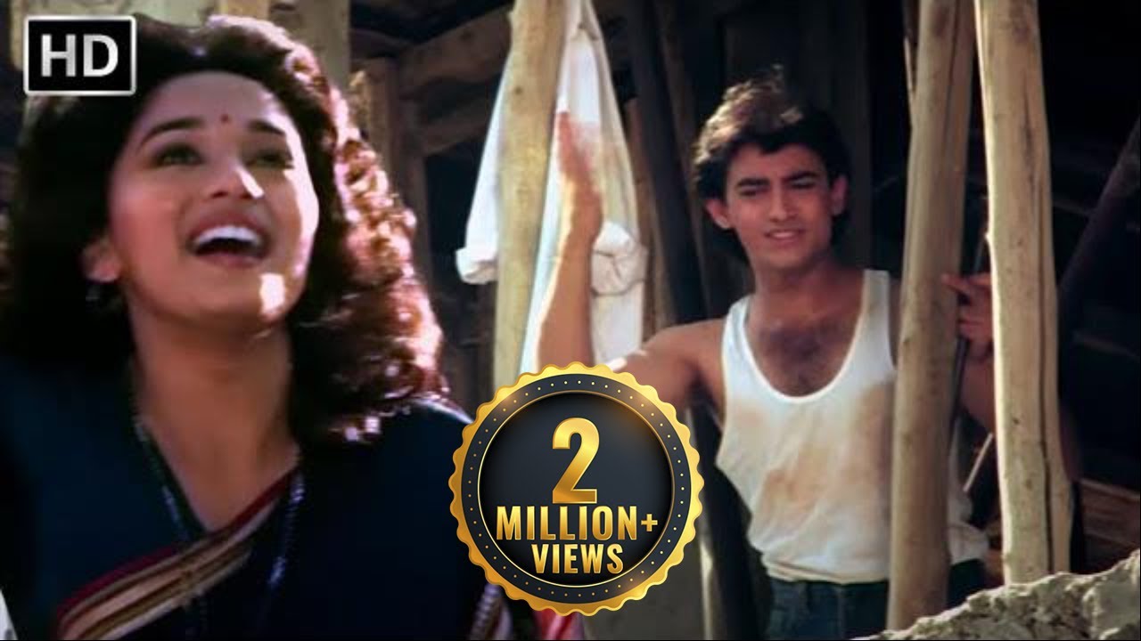 Dil Climax - तुम्हारे बगैर मैं नहीं जी सकता - Aamir Khan, Madhuri Dixit - HD