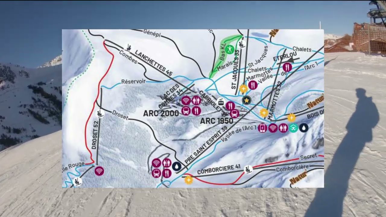 Quel est la difference entre les arcs 2000 et 1950?