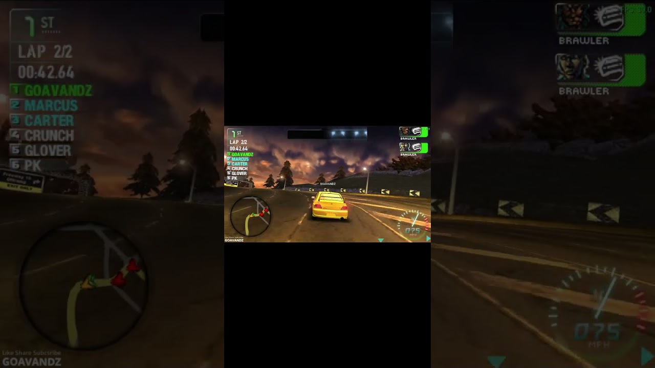 Need For Speed, Carbon, PSP, PlayStation Portable 19