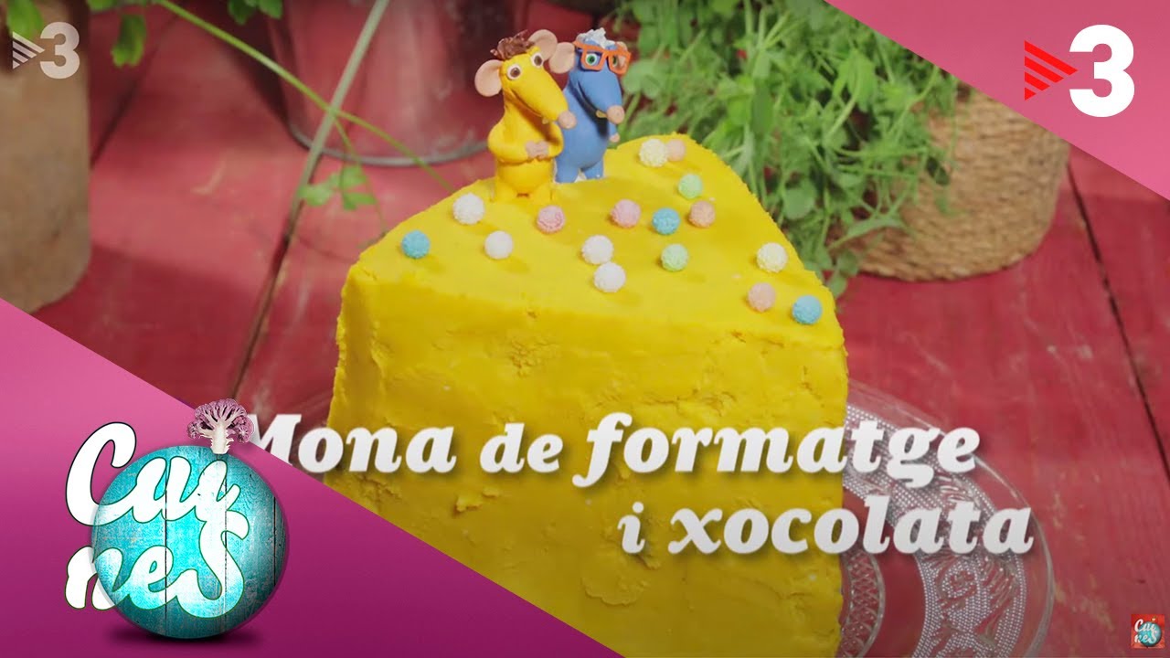 Mona de formatge i xocolata - Cuines