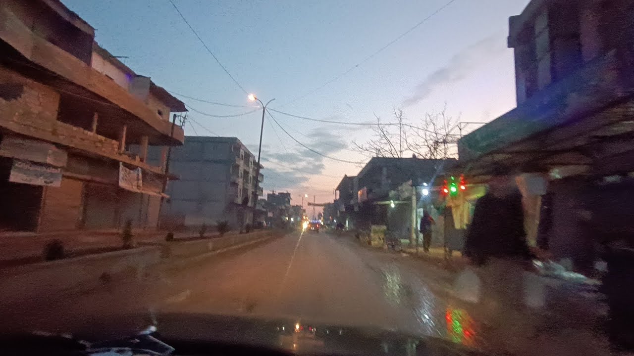 جولة في شوارع جنديرس اجواء الغروب❤️