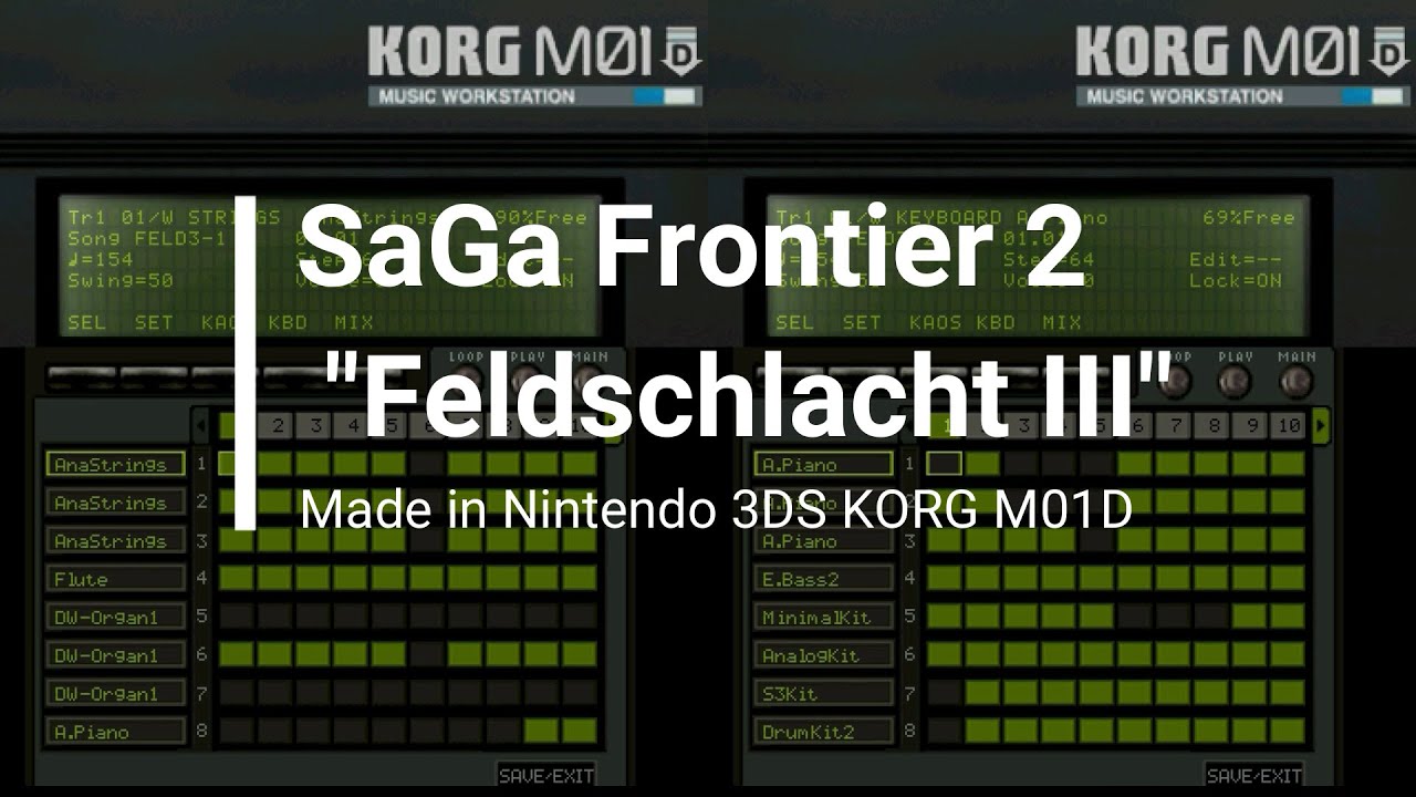 [KORG M01D] SaGa Frontier 2 