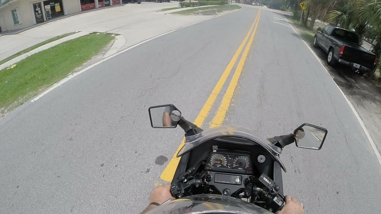 Yamaha Vision 550 test ride