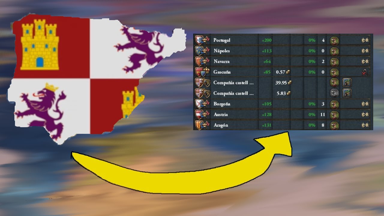 PRIMEROS PASOS CASTILLA EUROPA UNIVERSALIS 4 1.35 / EU4 Castile Guide