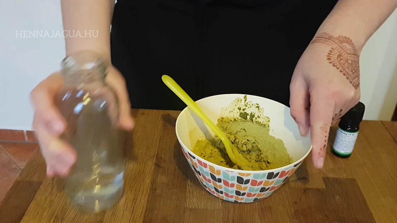 Henna keverés 4 percben - Kezdő henna készlet