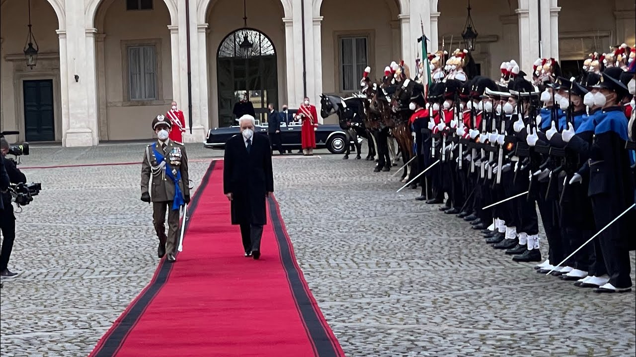 Insediamento del Presidente Mattarella al Palazzo del Quirinale