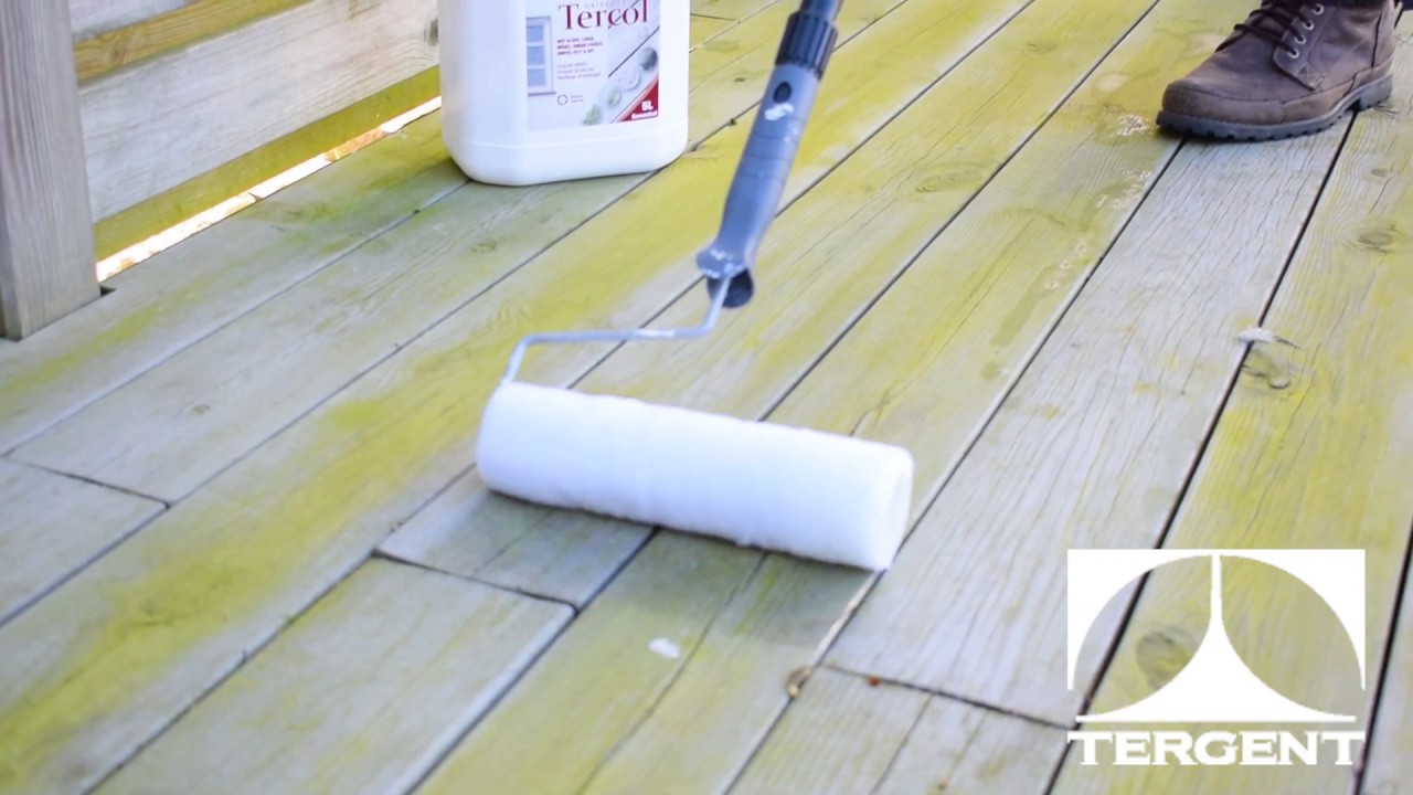 Reng&ouml;r tr&auml;d&auml;ck fr&aring;n alger med Tercol