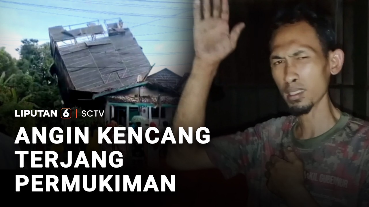 Angin Menerjang, Atap Belasan Gudang Tembakau dan Puluhan Rumah Rusak | Liputan 6